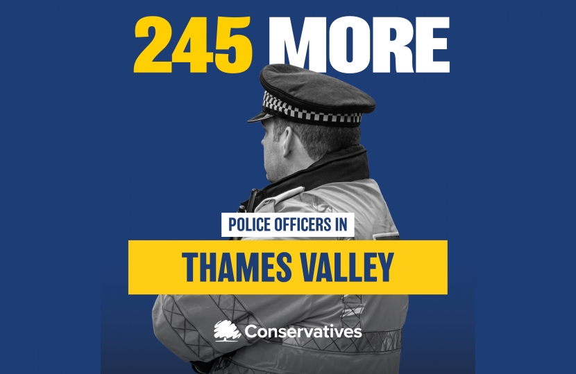 Thames Valley Police Bolstered By 245 Extra Police Officers Greg Smith Mp 